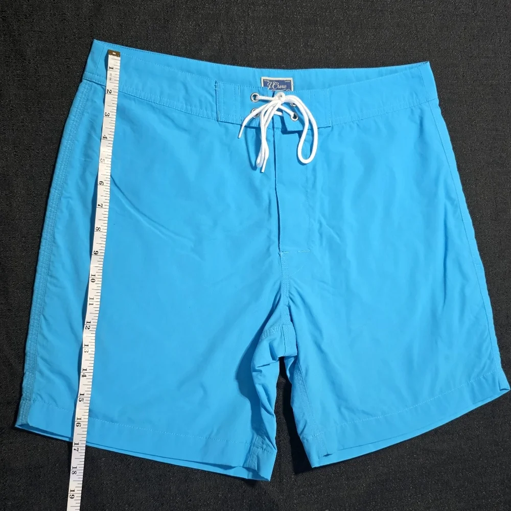 J. Crew Men's Blue Swim Board Shorts